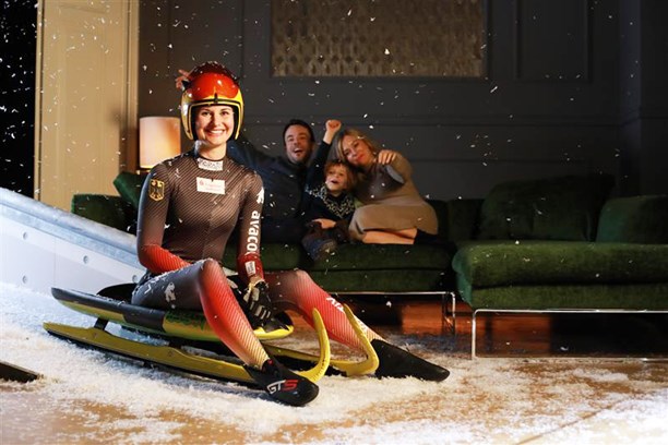 Julia Taubitz, Olympiasiegerin im Rennrodeln und Testimonial von envia TEL Julia Taubitz, Olympiasiegerin im Rennrodeln und Testimonial von envia TEL