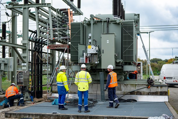 Trafowechsel UW Finsterwalde Trafowechsel UW Finsterwalde