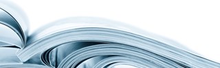 Aufgeschlagene Bücher Duplex blau Aufgeschlagene Bücher Duplex blau