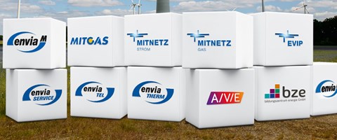 Logos enviaM-Gruppe Logos enviaM-Gruppe