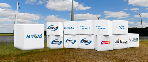 Logowürfel Mitgas Logowürfel Mitgas