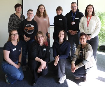 Diversity Circle der enviaM-Gruppe Diversity Circle der enviaM-Gruppe, Gruppenbild mit 10 Personen