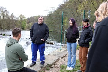 Jugendbeirat, Besichtigung Wasserkraftwerk Jugendbeirat, Besichtigung Wasserkraftwerk