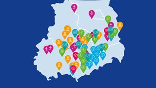 Karte nachhaltige Projekte Karte nachhaltige Projekte