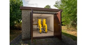 Blick in eine Gasstation der MITNETZ GAS Blick in eine Gasstation der MITNETZ GAS