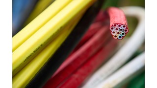 bunte Glasfaserkabel bunte Glasfaserkabel