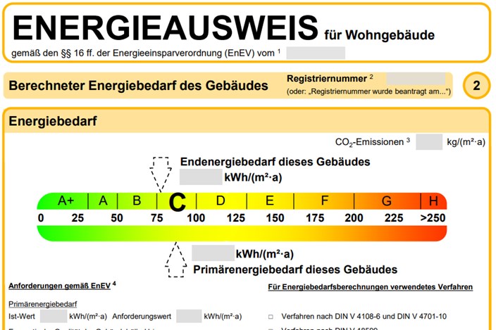 Gebäudeenergieausweis Gebäudeenergieausweis