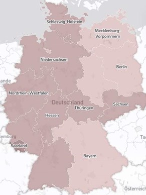 Wärmekarte Deutschland Wärmekarte Deutschland