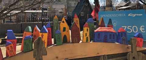 Spendenscheck Spendenscheck