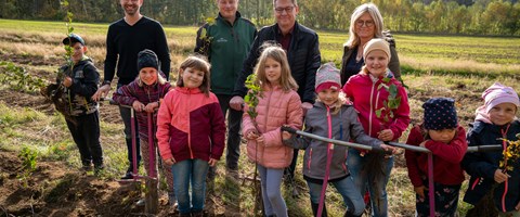 Stiftung Wald für Sachsen, Pflanzaktion Stiftung Wald für Sachsen, Pflanzaktion