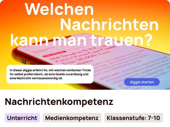 Nachrichtenkompetenz Welchen Nachrichten kann man trauen?