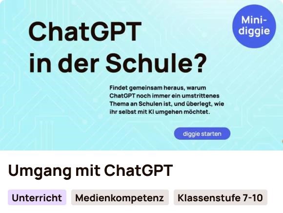 Umgang mit ChatGPT ChatGPT in der Schule?