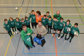 Trikotübergabe Trikotübergabe