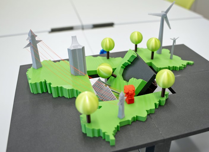 Modell 3D-Motor Modell 3D-Motor