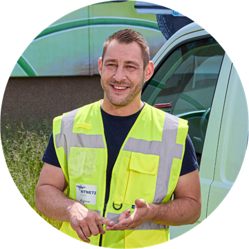 Sebastian Pekar, Meister im Meisterbereich Bad Düben bei MITNETZ STROM Sebastian Pekar, Meister im Meisterbereich Bad Düben bei MITNETZ STROM