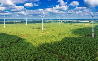 Windpark Kolkwitz - Luftaufnahme Windpark Kolkwitz - Luftaufnahme